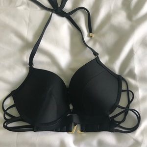 Black bikini top